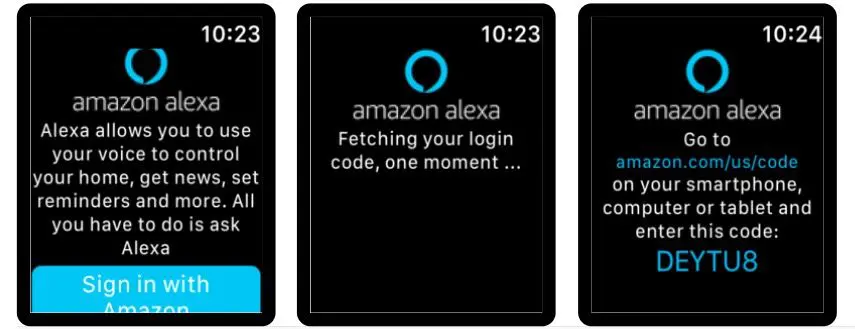Tener Amazon Alexa en Apple Watch