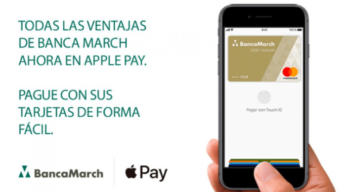 BBVA y Banca March compatibles con Apple Pay