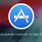 Imposible conectarse a App Store