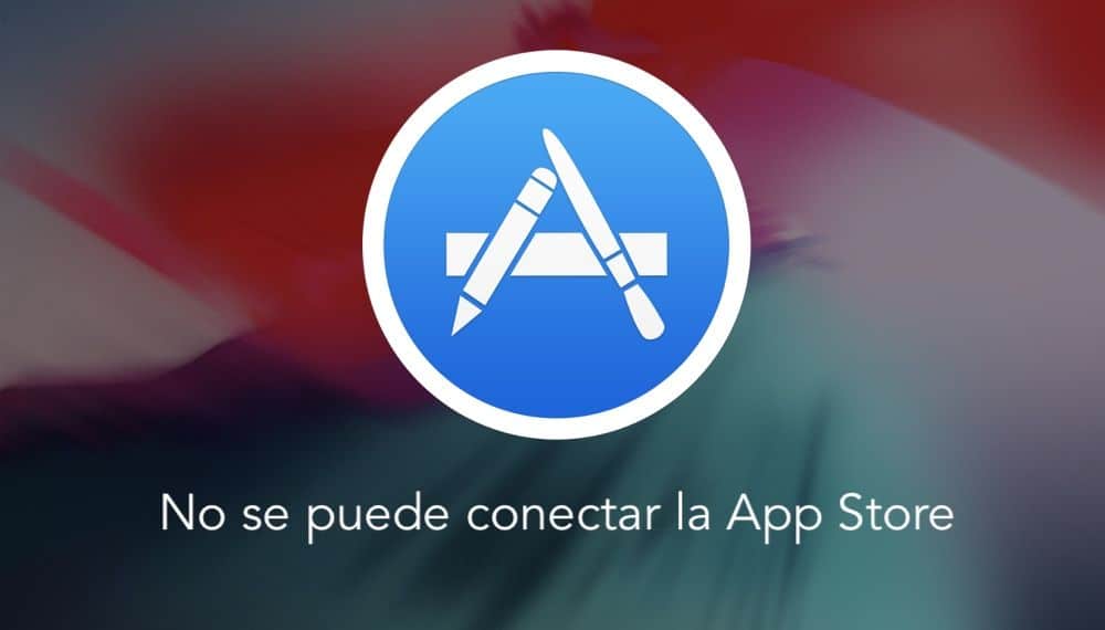 Imposible conectarse a App Store