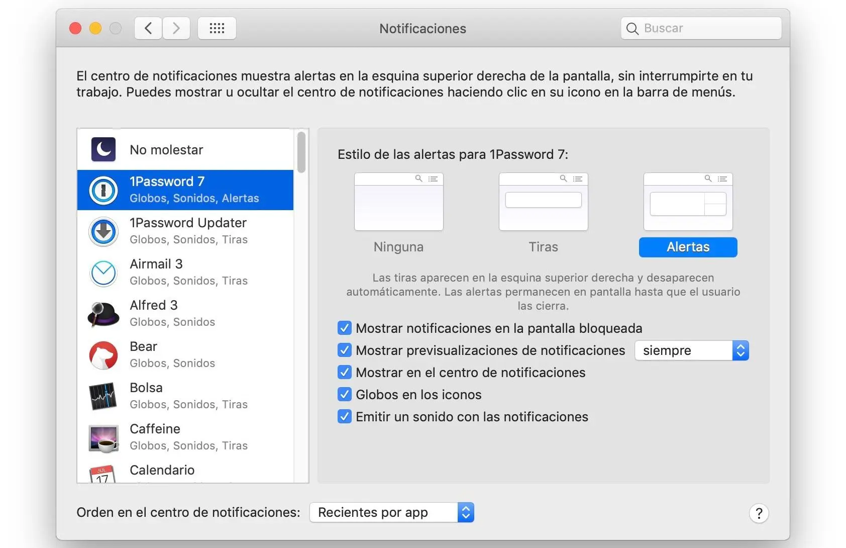 Cómo desactivar las notificaciones en Mac