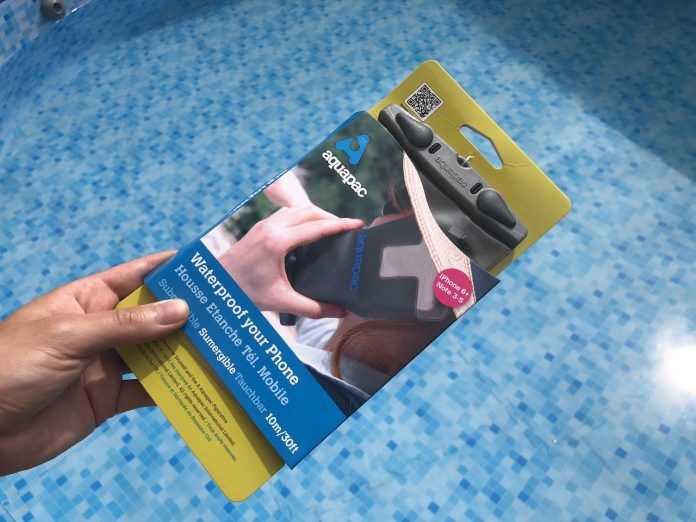 bolsa estanca Aquapac para iPhone