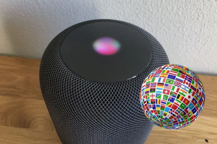 idioma homepod