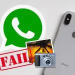 No puedo enviar fotos por WhatsApp para iPhone