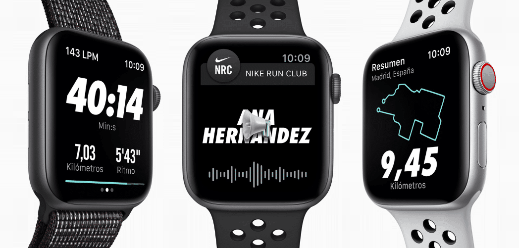 купить новые Apple Watch Series 4 Nike Edition