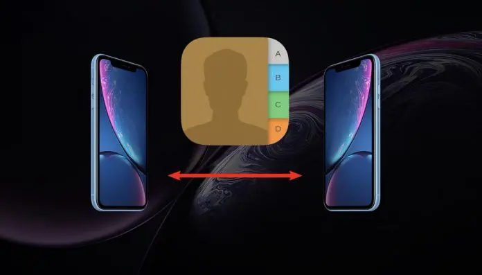 pasar contactos de iphone a otro