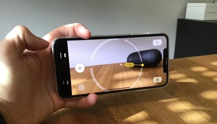 usar app medidas ios
