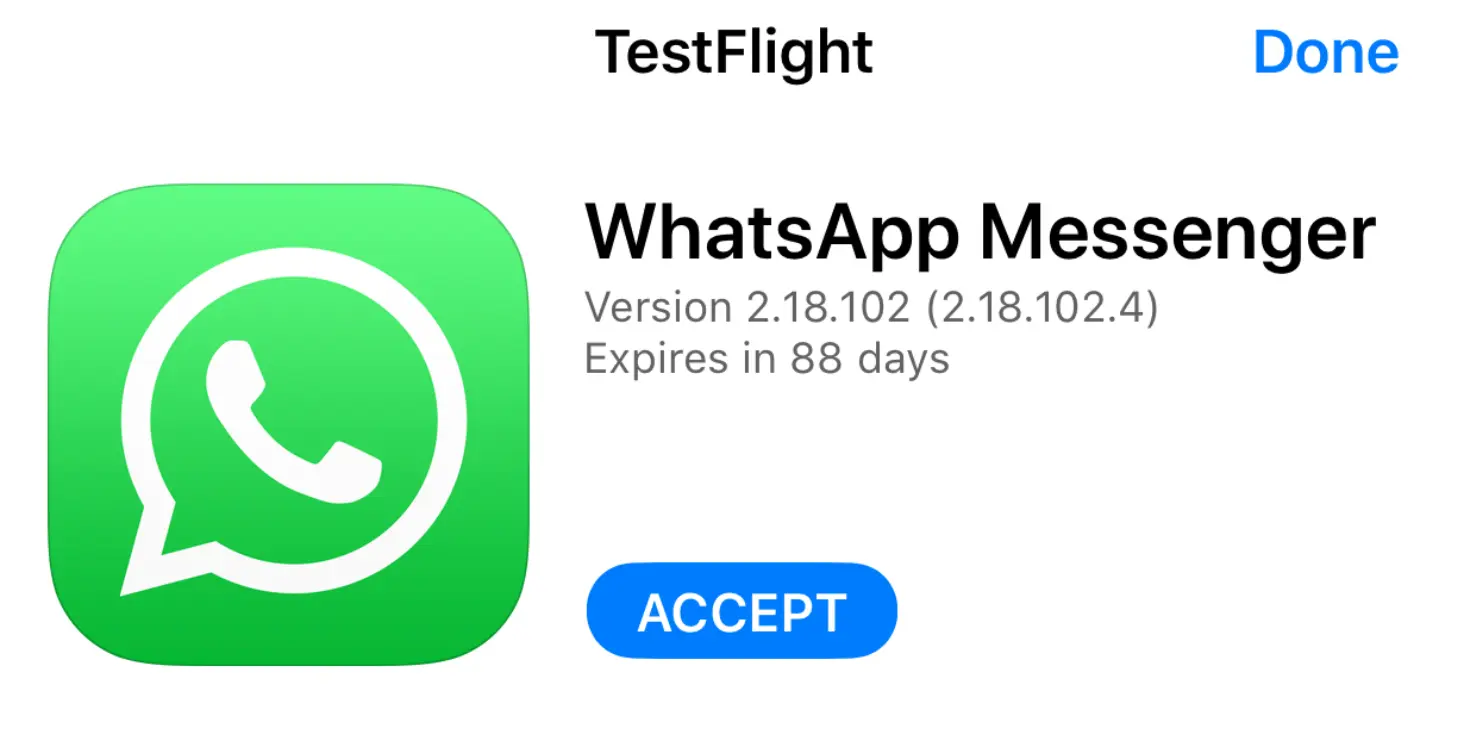 descargar WhatsApp beta en iPhone