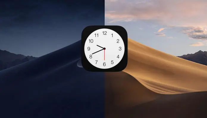 cambiar zona horaria en mac