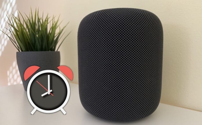 configurar una alarma en HomePod configurar una alarma en HomePod