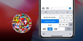 cambiar idioma del teclado en iOS