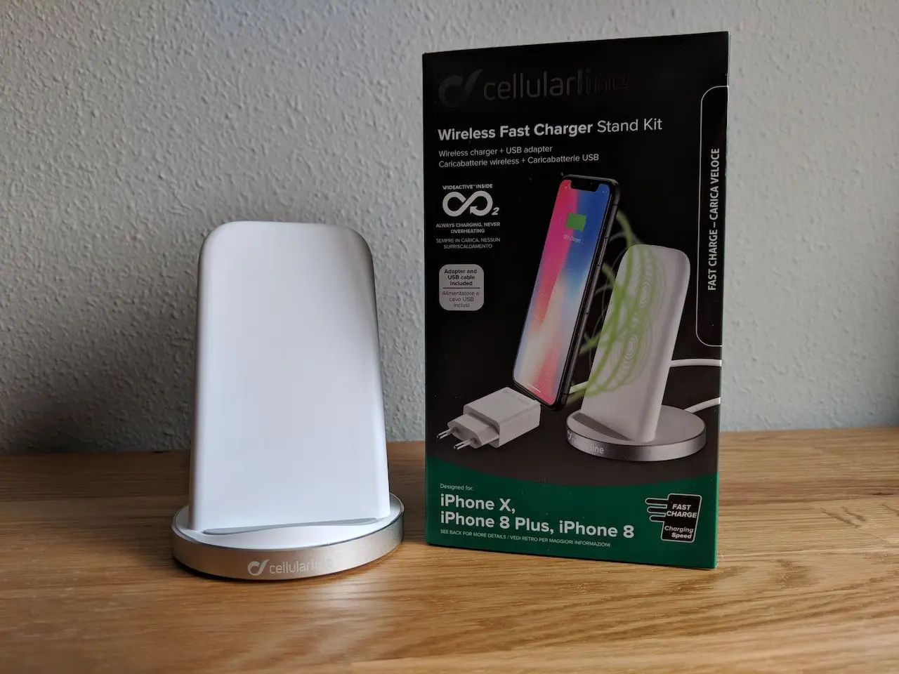 Wireless Fast Charger de Cellularline impresiones