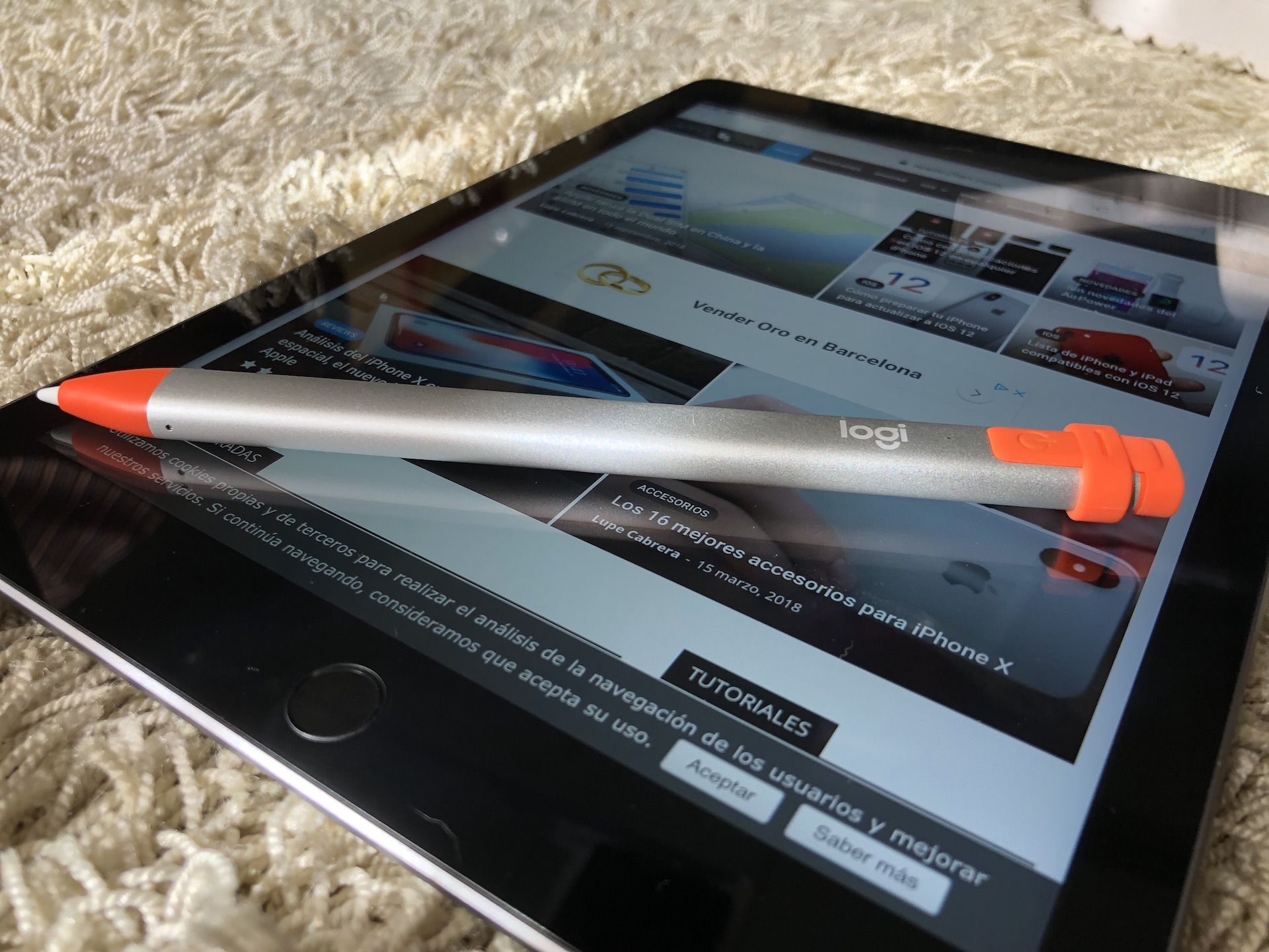 Análisis del Logitech Crayon iPad 2018