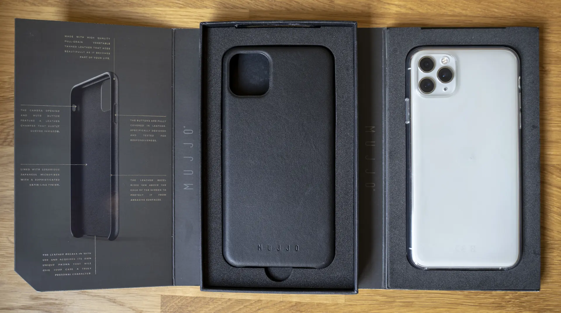 mujjo leather iphone 11 pro max 3