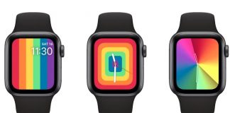 Esferas multicolor del Apple Watch por el Orgullo 2020