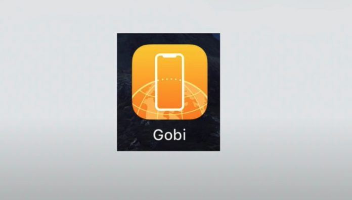 gobi app AR de Apple