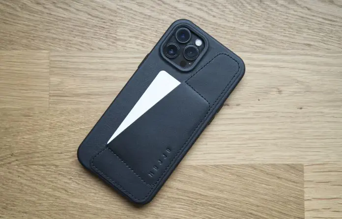 carcasa Wallet de Mujjo para iPhone 12 Pro Max